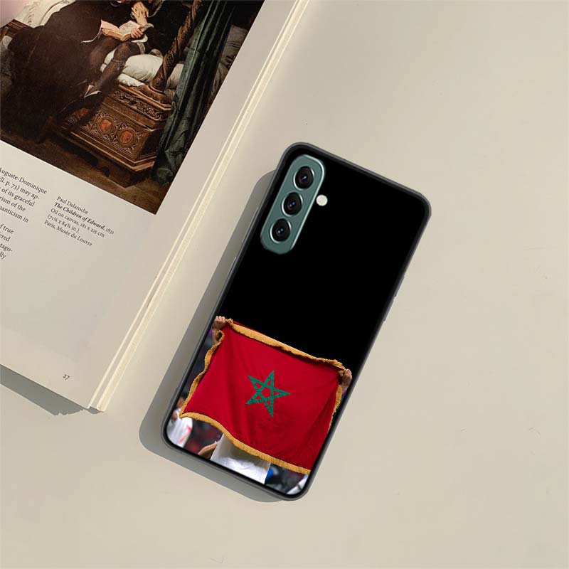 Чехол для телефона Флаг Марокко для Samsung Galaxy A54 A34 A24 A14 A04 A04S A12 A22 A32 A52S A72 A53 A33 A23 A13 4G A73 A42 5G