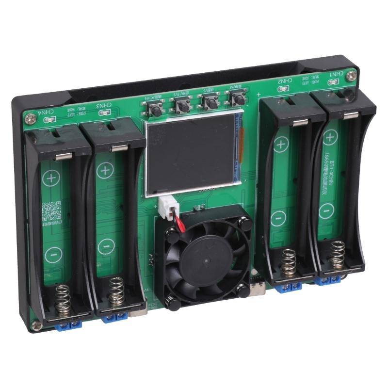 Высокопроизводительный тестер емкости аккумулятора, литиевая батарея типа C, мАч МВтч, цифровой модуль детектора мощности батареи, прочный