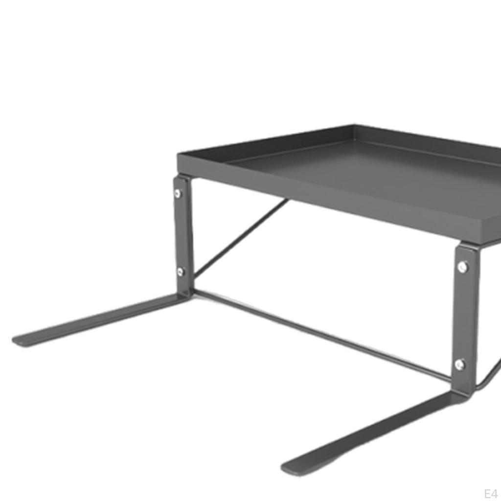 Bed Bedside Shelf Frame Clamp Detachable Easy Install Bracket Inserted Into Mattress Table