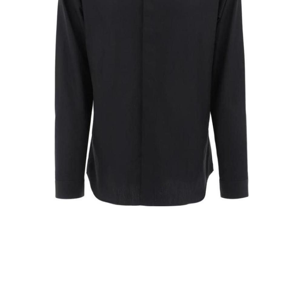 DIOR Slim Fit Long-Sleeved Shirt 463C541W6680-970
