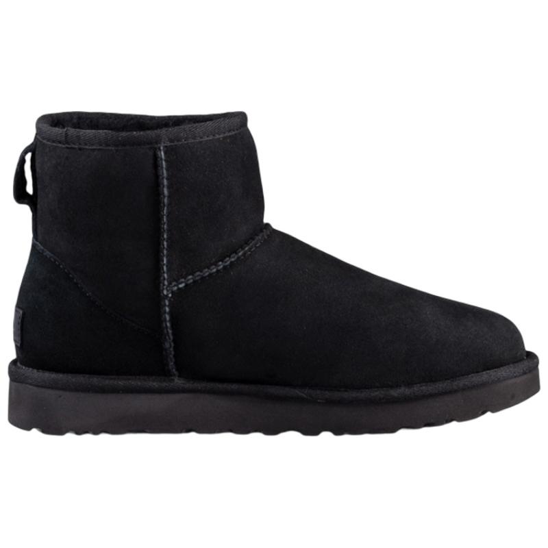 UGG Женские кроссовки Classic Mini II 'Black' 1016222-BLK