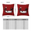 Supermeatboy Logo Super Meat Boy Logo Game Cool Hot New Fresh Red Sexy Smile Pillowcase Cushion Comfort Throw Pillow Cushions