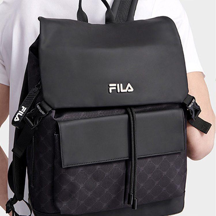 FILA Heritage Fabric Backpack Men's Black F13M328104F-BK