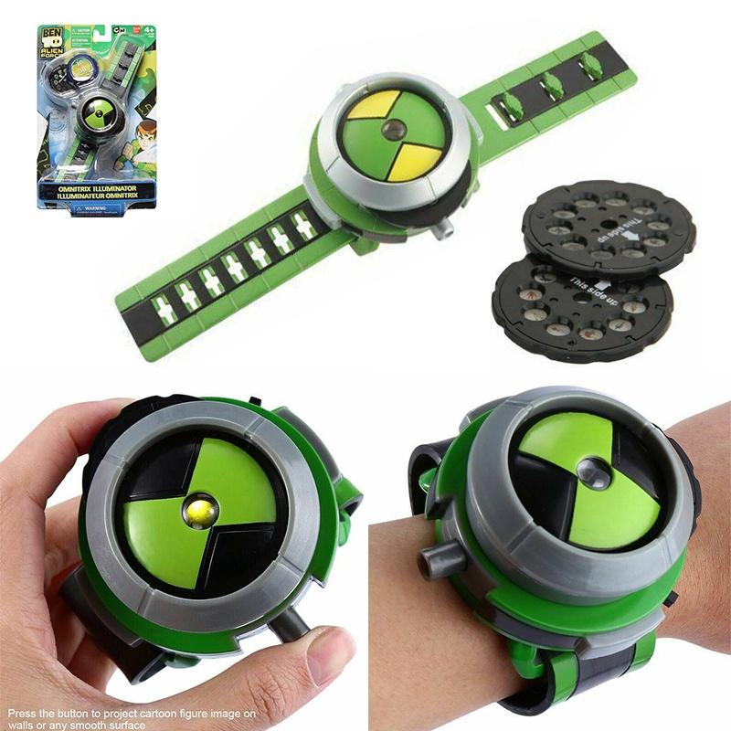 Захватывающие часы-проектор Ben 10 Alien Force Omnitrix Illuminator, подарок для детей