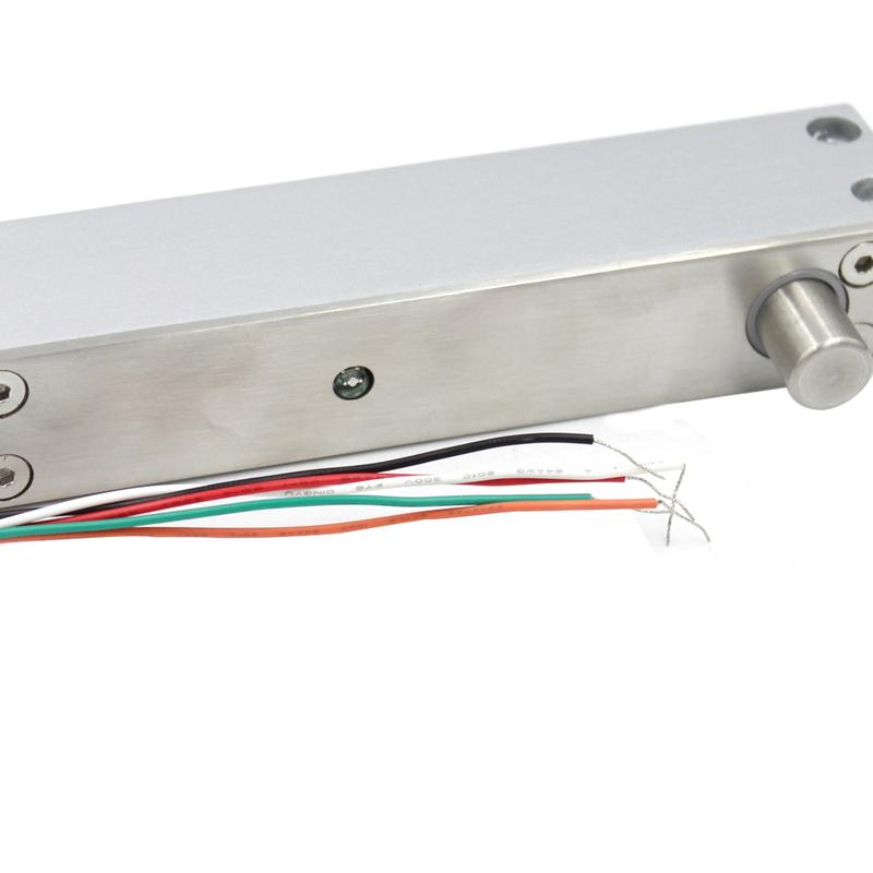 Electronic Door Lock Electric Mortise Bolt Lock NC/NO Fail Safe Secure Mortise lock 5/6 cables Time Delay