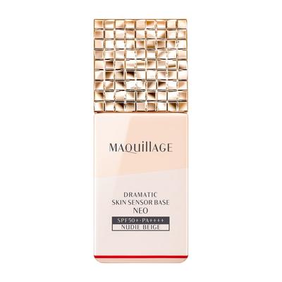 MAQUILLAGE Драматичная База-Сенсор Кожи NEO Nude Beige 25 мл База под макияж Жидкая УФ-защита от пор Shiseido SPF50+ PA++++ Без аромата Стойкий,