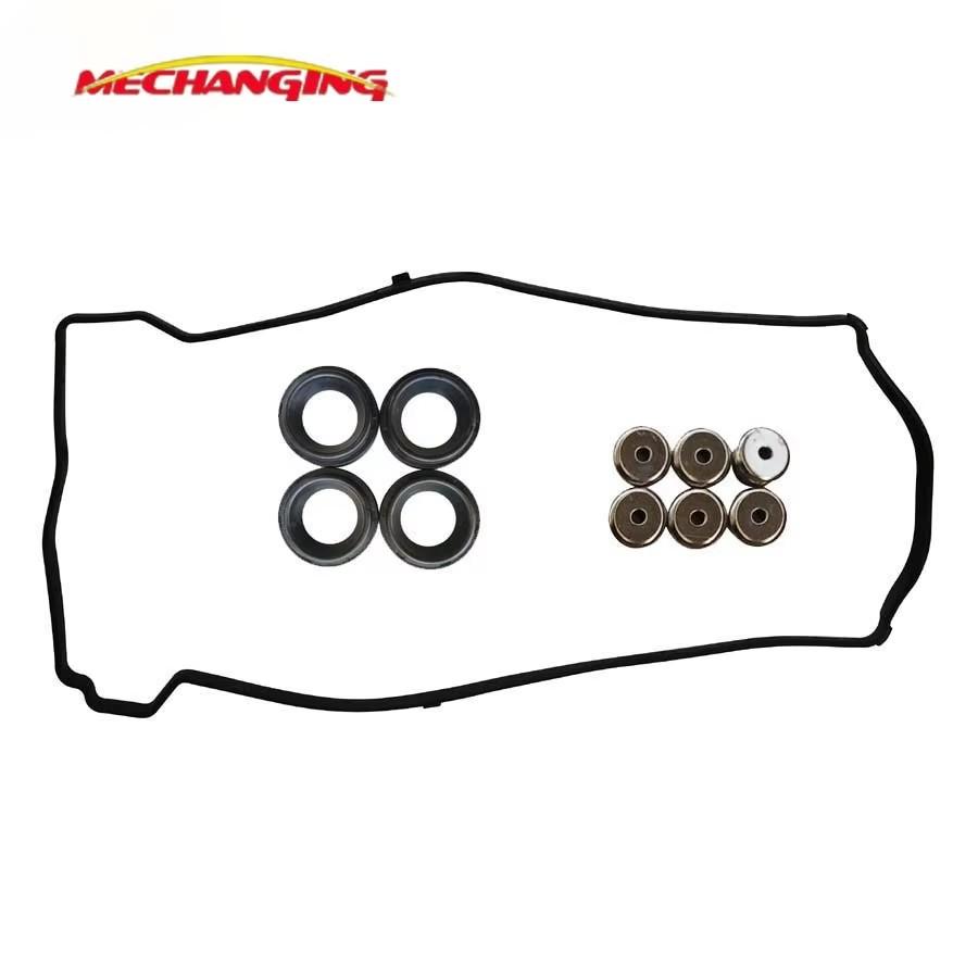 FOR HONDA CIVIC VIIand CR-V II 2.4 K24A1 K20A4 K20A3 Rocker Cover Gasket spark plug gasket cylinder head cover gasket set