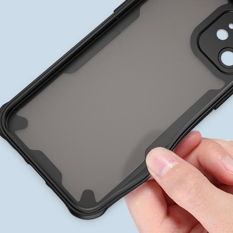 Подходящий чехол для Galaxy A11 защитный чехол Samsung S11FE чехол для мобильного телефона противоударный всесторонний ПК + ТПУ