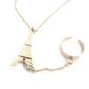 [L5096] - Slave Ankle Chain 'Eiffel Tower'