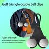 Golf Balls Holder Organizer Golf Balls Clip Golf Balls Holder with Clip Golfer Golfing Tool Accessory Golf Balls Holder