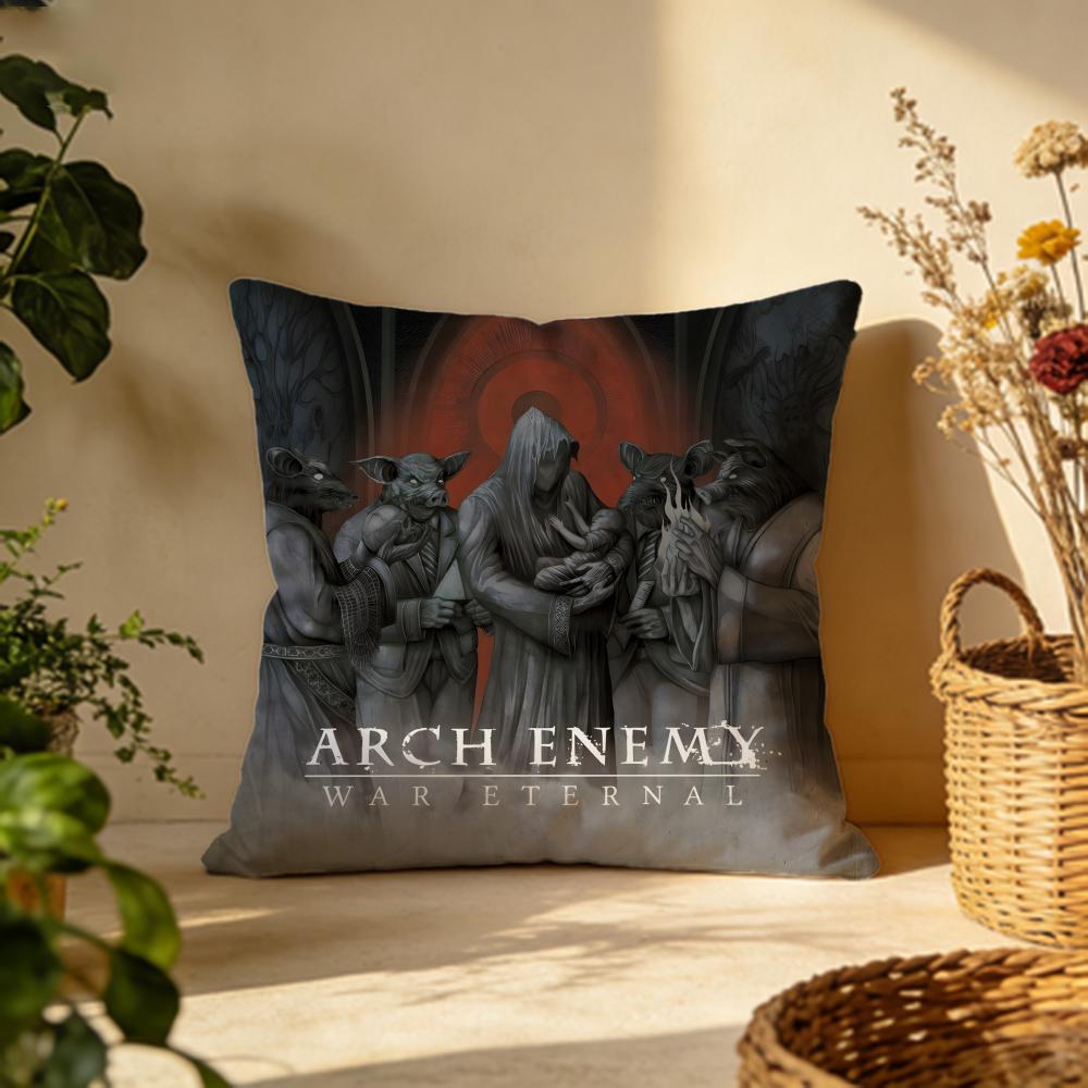 Popular AArch Enemyful Cushion Cover Versatile DoubleSided Pillow Case Fit for Sofa Bed Car Daily Decor
