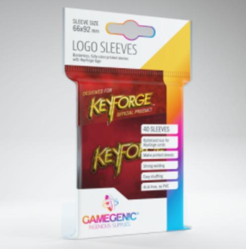 Защитные протекторы для карт Keyforge: красный