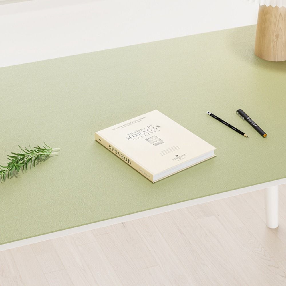 Waterproof Oilproof Table Cloths Oilproof Computer Desk Mat PU Leather Table Cover  Gamer Keyboard