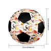 Pippi Longstocking Indoor Soccer Ball Colorful Machine Stitched PVC Size 5 Team Training Competition Ready Durable High-Bounce Cool Sports Gift