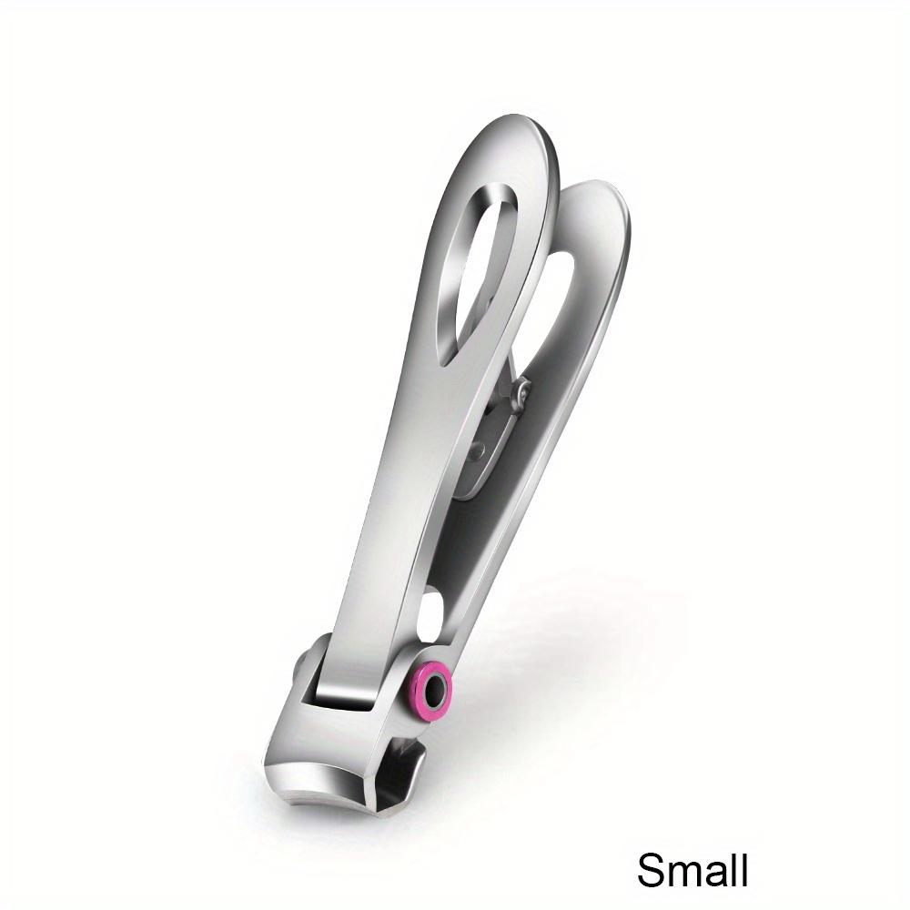 1 Pc Nail Clipper - Wide-Opening Jaws Sharp Nail Cutter Sturdy Stainless Steel Fingernail Clippers Toenail Clippers For Thick And Hard Nails