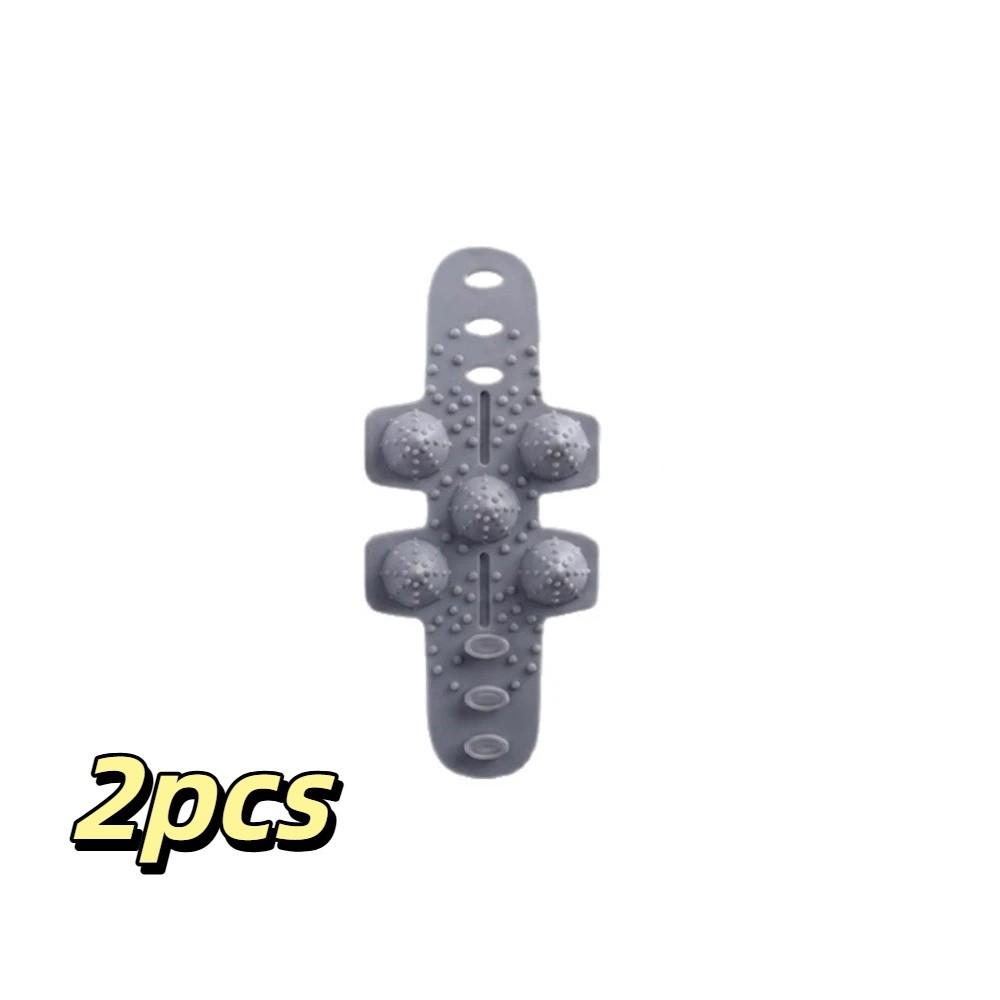 Soft Silicone Steering Wheel Wrap Dense Raised Particles Steering Wheel Grip Strap Long Trips
