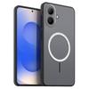 Матовый Полупрозрачный Магнитный Чехол для Телефона для TECNO SPARK Go 2 Мягкий ТПУ Чехол