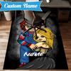 Custom Name Chucky and Tiffany Rug for Living Room, Game Rooms, Office, Bedroom, Floor Mat Playful Design, fan gifts Christmas decor