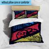 3PCS Thrones Dragon Fire And Blood 3pcs Bedding,Including 3PCS Duvet Cover And 2pcs Pillowcases Perfect for Christmas,Ideal for Bedroom, Dormitory