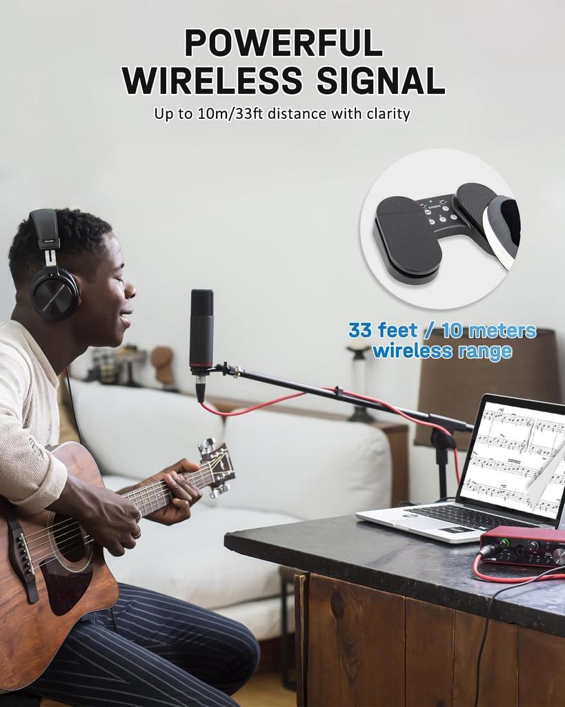 STRICH Беспроводной переключатель страниц для ног, совместимый с iPad и планшетами Windows, педаль, 11, SPT-10