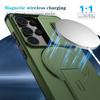 Чехол Wefor для Google Pixel 10 Pro XL 9 8 Pro 9A 8A с крышкой для управления камерой и регулируемой подставкой, совместим с магнитным