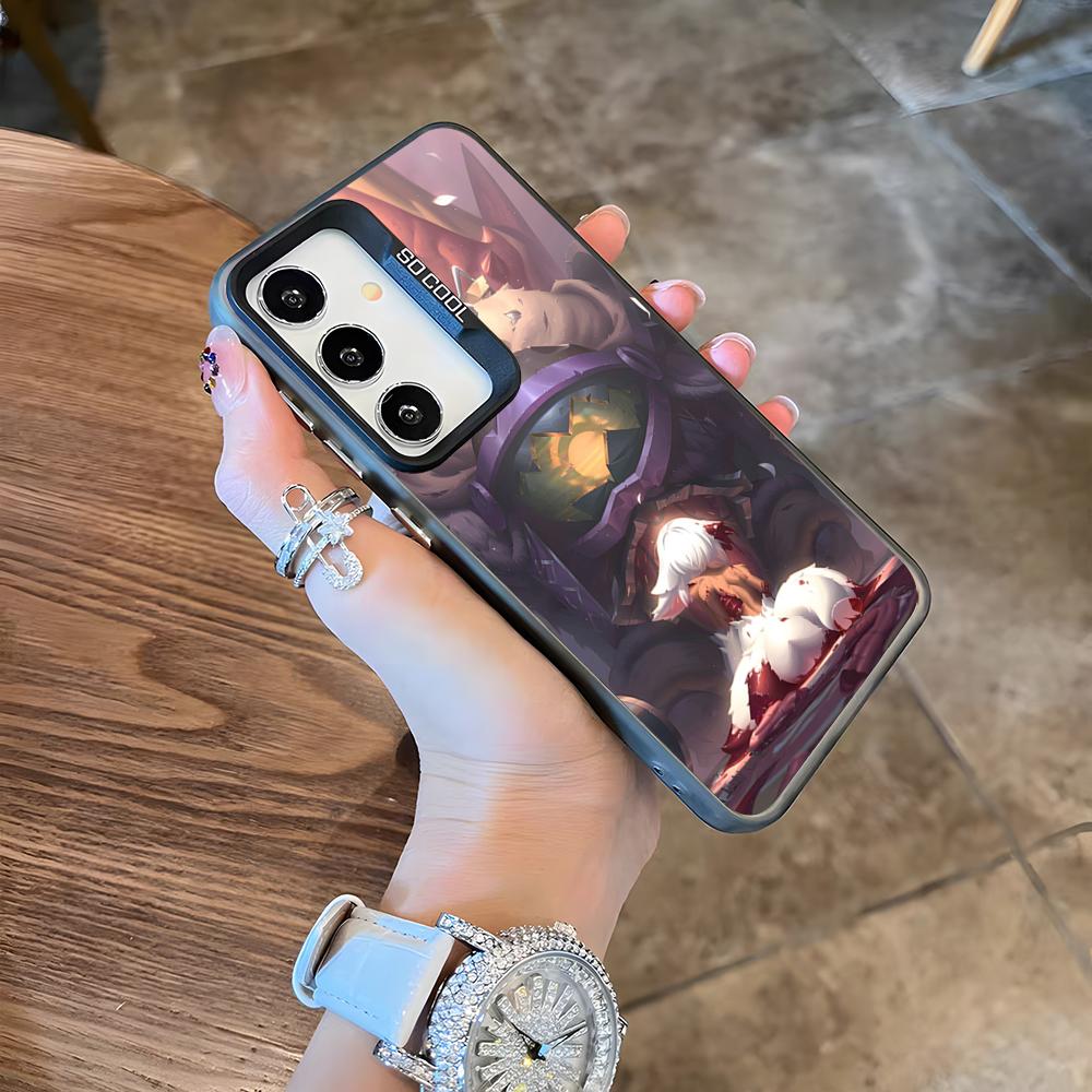 Чехол для телефона Made In Abyss для Samsung A25 A16 A33 5G A54 A36 A35 A56 A52 A14 Ударопрочный Цветной Чехол