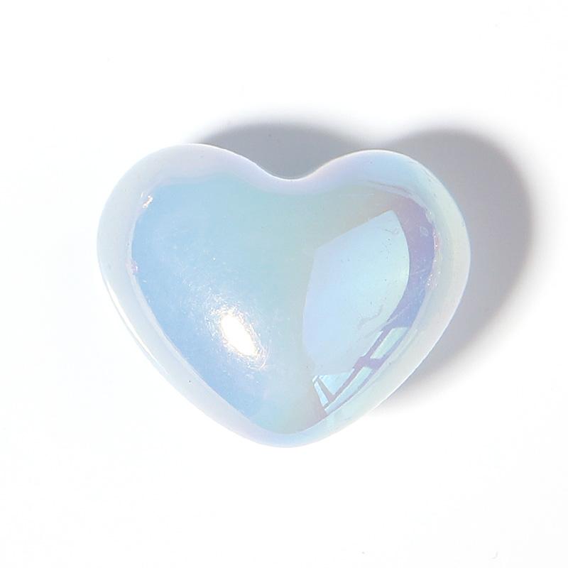 10Pcs/Lot 24×20mm Acrylic Beads For Jewelry Production Colored Heart Shape Hole Size 3.8mm Beads Diy Handmade Charm Headrope