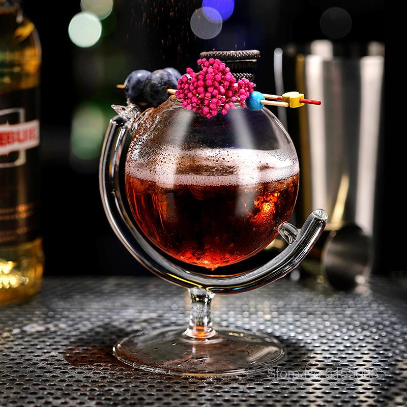 2022 Новейший глобус, коктейльная чашка для бара, вечеринки, сделай сам, микс, бокал для вина, ресторан, молекулярная гастрономия, контейнер для смузи, напитки, стеклянная посуда