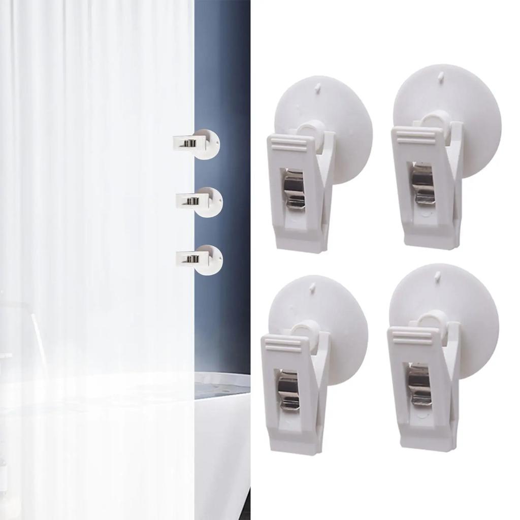 4x Клипсы на присосках Держатель для парковочного талона Прочный многоразовый держатель для карт для стеклянного окна Аквариум Бизнес-офис Автомобильное лобовое стекло