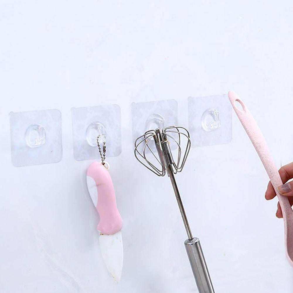Household Bathroom Home Living Seamless Adhesive Hook Traceless Hooks Wall Rack Storage Hanger