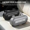 AAAQO1 Car Glasses Case Sun Visor ABS Glasses Holder Sunglasses Clip For BMW Performance M2 M3 M4 X1 X3 X4 X5 E87 X7 E91 G20