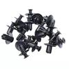 50/100pcs 8mm Plastic Rivets Fasteners Screw Car Bumper Fender Black Rivet Car Fastener Clips For TRX680 TRX650