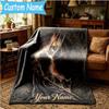 Custom Name Magic Rings Blanket Bedding Blanket for Women Men, Soft Throw Blankets for Couch,Bed, picnic, Christmas gifts