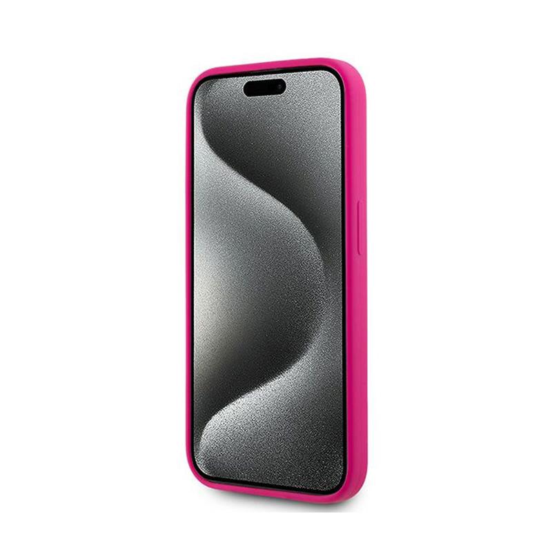 Karl Lagerfeld Silicone Choupette Head Magsafe - Etui Iphone 15 Pro Max (Różowy)