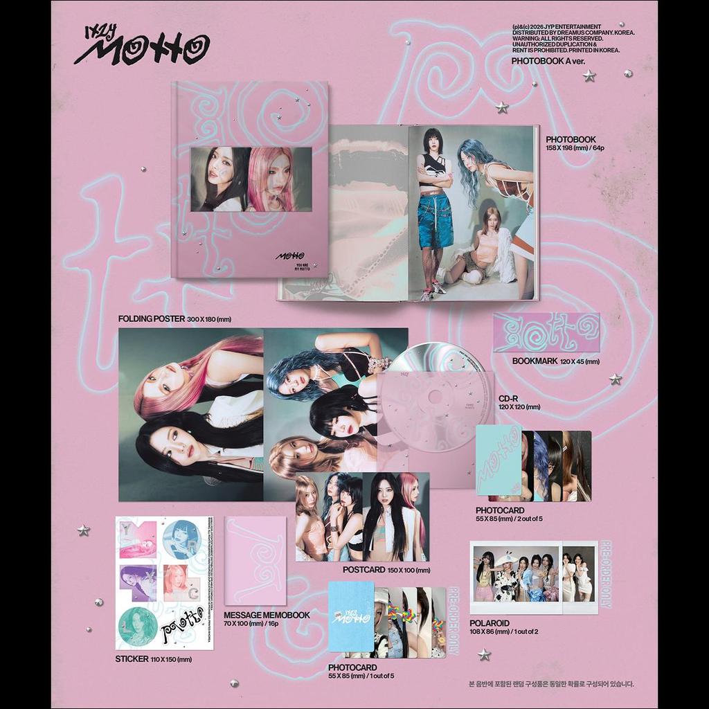 ITZY [Девиз] Фотоальбом Вер. (Версии A/B/C) + Бесплатный подарок