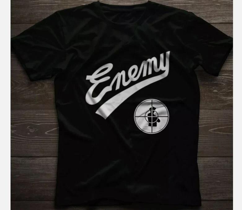 Vintage Public Enemy Heavy Cotton Black Full Size Unisex Classic Shirt