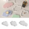 Cloud Coaster Silicone Mold for Handmade Plaster Concrete Clay Tray Resin Molds Cement Dish Making Home Decorations