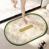 Bathroom Floor Mat, Diatom Mud, Quick-Drying Soft Mat, Toilet, Toilet Non-Slip Mat, Household Door Mat, Foot Mat