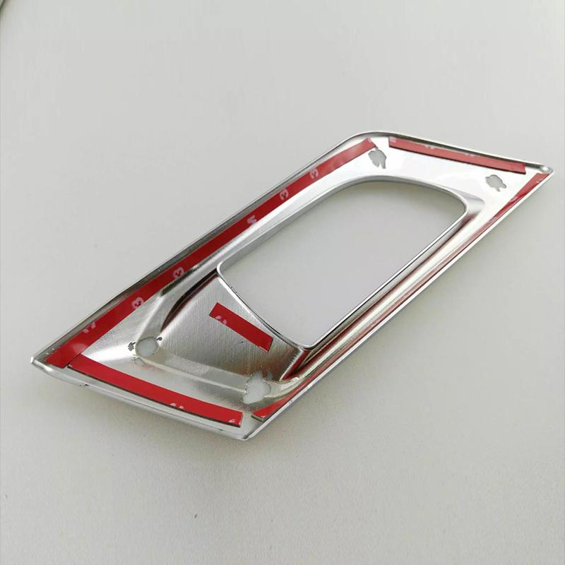 Для Subaru Outback 2015 2016 Стайлинг автомобиля ABS Хромированная внутренняя дверная чаша Защитная рамка Панель Крышка
