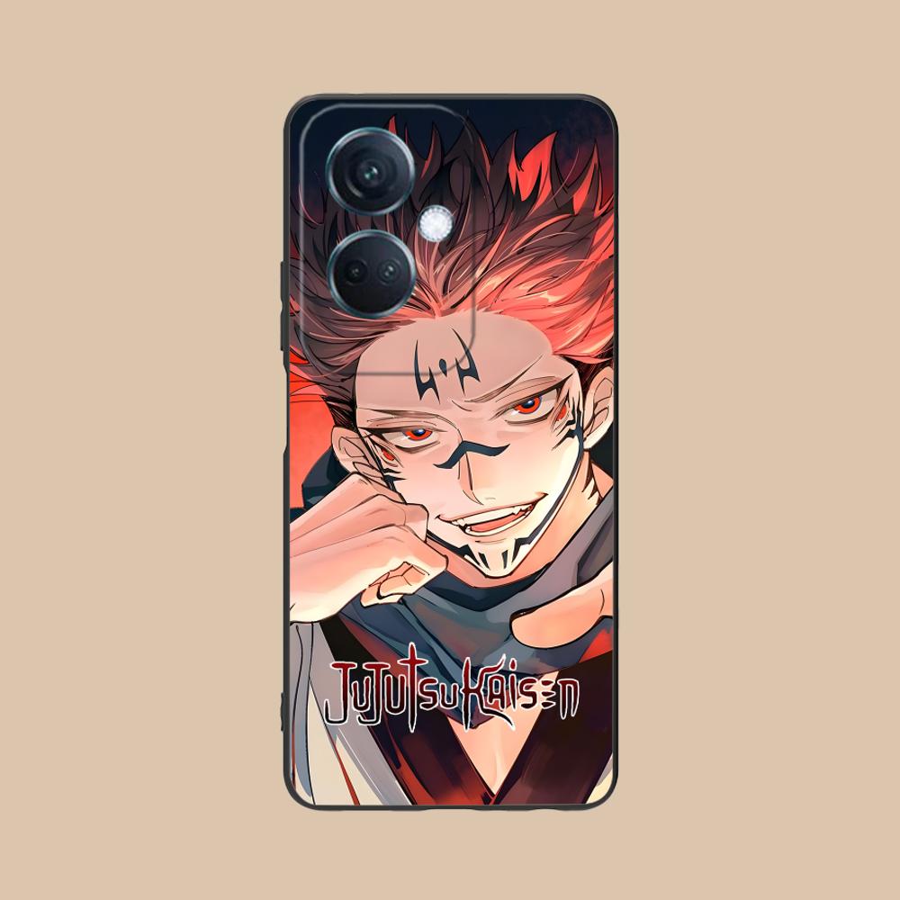 Чехол для мобильного телефона Jujutsu Kaisen Сукуна для OPPO Reno 14 13 12 11 10 9 8 7 6 5 F T Pro 5G Цветной печатный чехол Чехол Красивый