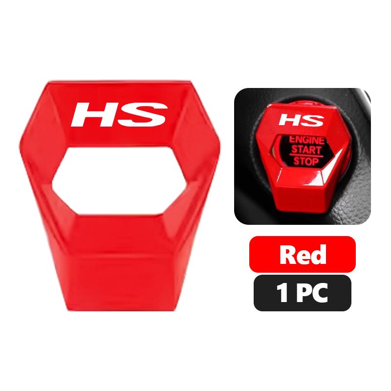 Car Universal One-button Start Engine Ignition Switch Cover For MG HS RX5 RX8 350 550 GS GT Hector Gundam fxl1