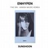 ENHYPEN ГРЕХ : VANISH MUSIC KOREA Официальная фотокарточка