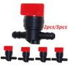 5Pcs InLine Straight Fuel Gas Small Engine Valve Tools Cut-Off/Shut-Off 1/4"Gas Fuel Cut Shut Off Valve