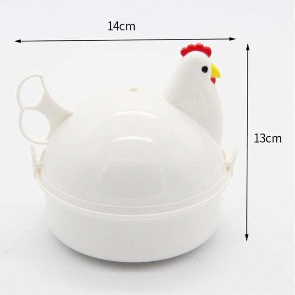 4 Eggs Egg Cooker Microwave Cooking Tool New Egg Boiler Steamer