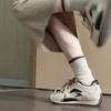 Платформенные кроссовки для папы женские новые повседневные спортивные туфли легкие кроссовки уродливые милые маленькие белые туфли тренд