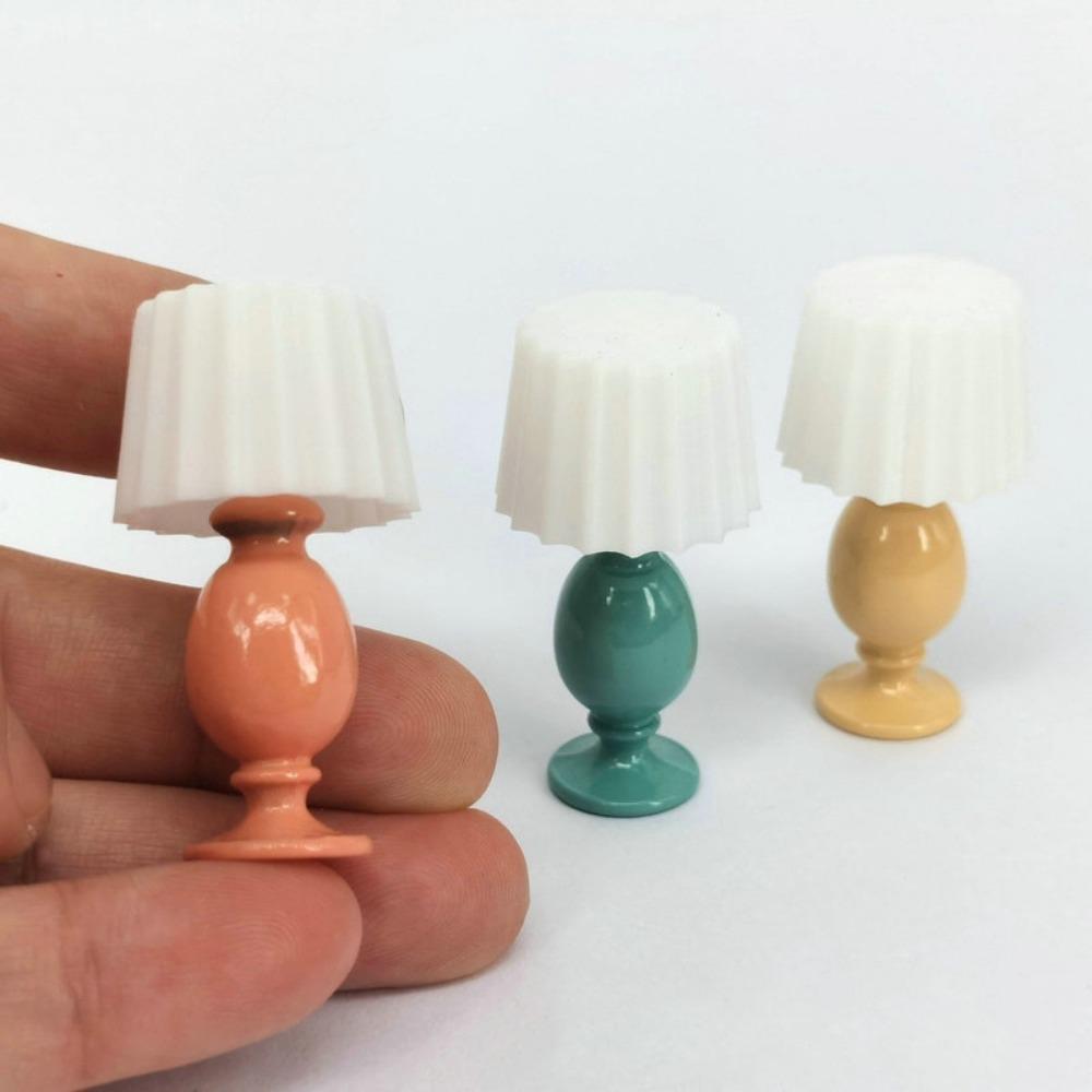 1:12 Dollhouse Miniature Desk Lamp Pretend Play Toys Dollhouse Furniture Decoration