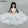 White Ballet Dress For Barbie Doll Outfits 1/6 Dolls Accessories Cute Dancing Costume 3-layer Skirt Clothes For Barbie Dolls Toy