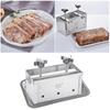 Пресс-форма из нержавеющей стали для ветчины и мяса, коробка для приготовления гамбургеров на обед