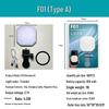 F01 Магнитный RGB карманный светодиодный свет для прямых трансляций и фотографии
