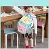 Stylish Large Capacity Kindergarten Backpack With Drawstring Bag For Boys And Girls